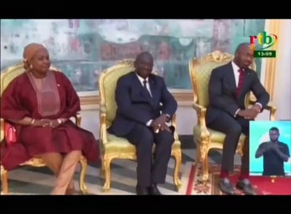 RTB/Une délégation de la COFINA reçut au Palais de Kosyam par le Chef de l’Etat
