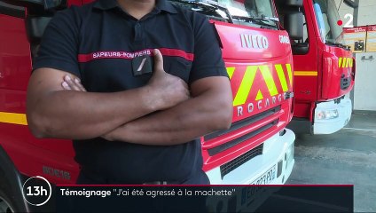 Agressions contre les pompiers : un soldat du feu attaqué à la machette