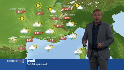 Votre météo de ce jeudi 19 septembre : des orages en fin de journée