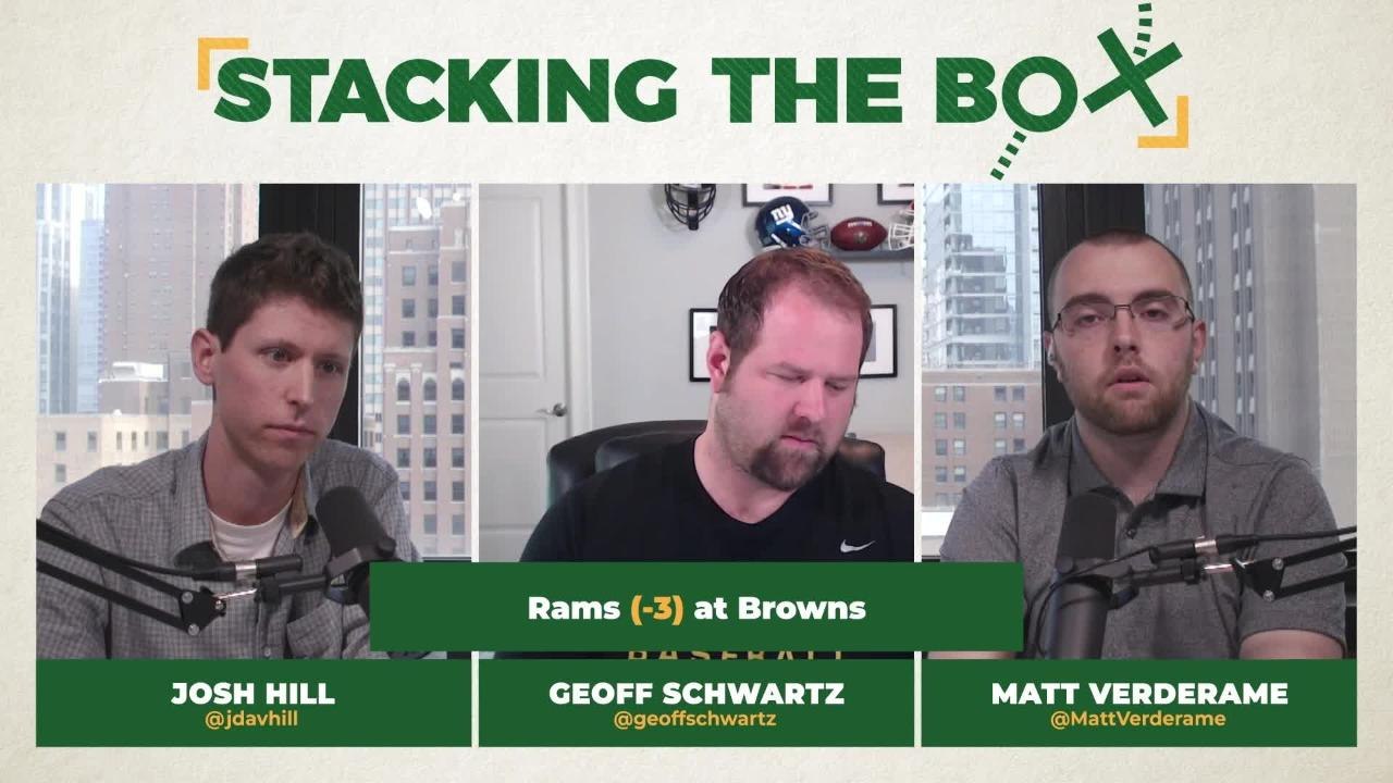 Los Angeles Rams (-3) at Cleveland Browns