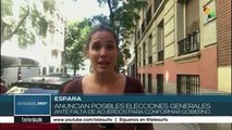 Españoles serían convocados a su cuarta elección en cuatro años