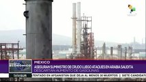 México: aseguran suministro de crudo tras ataques en Arabia Saudita