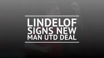Lindelof signs new Man Utd deal