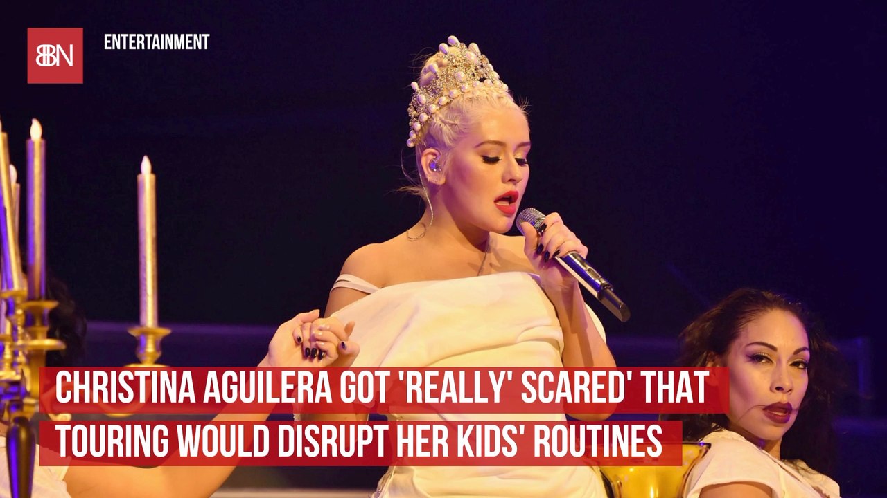 Christina Aguilera Deals With Touring And Kids