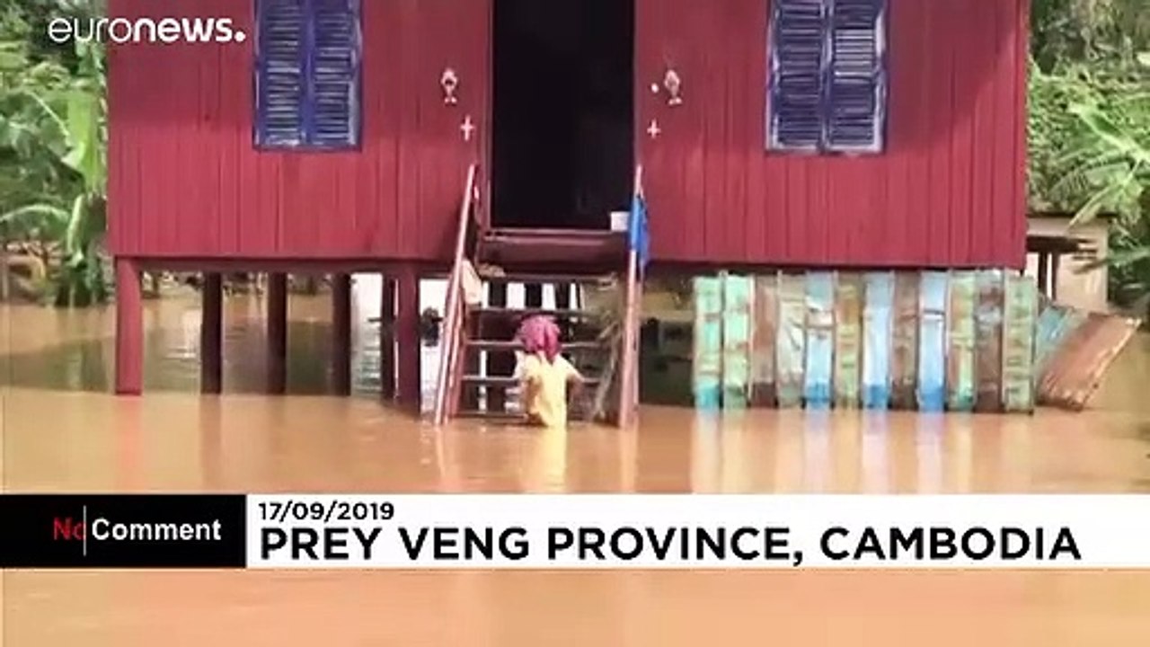 Thousands evacuated as deadly flooding hits Cambodia