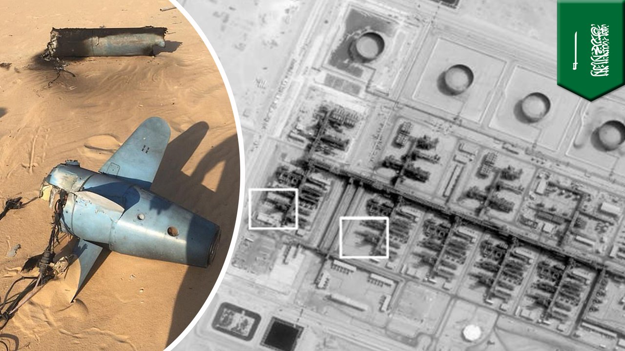 Saudi oil attack drones and missiles launched from Iran