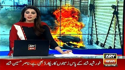 خورشید شاہ کی گرفتاری، سکھر میں شرپسند عناصر کی ہنگامہ آرائی