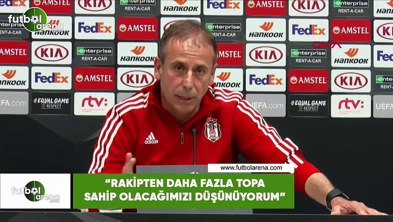 Abdullah Avcı: "Rakipten daha fazla topa sahip olacağımızı düşünüyorum"