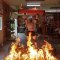 Bodybuilder Sets Log Barbells on Fire Before Powerlifting