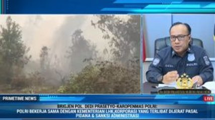 230 Orang Jadi Tersangka Kasus Karhutla