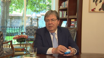 Ministro de Exteriores de Colombia, Carlos Holmes