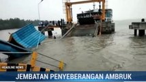 Jembatan Penyeberangan Ambruk, Aktivitas Pelabuhan Roro Buton Lumpuh