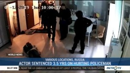 Actor Sentenced 3,5 Years on Hurting Policeman