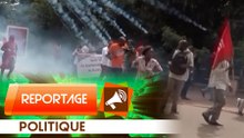 Reportage : Répression de la marche des syndicats au Burkina