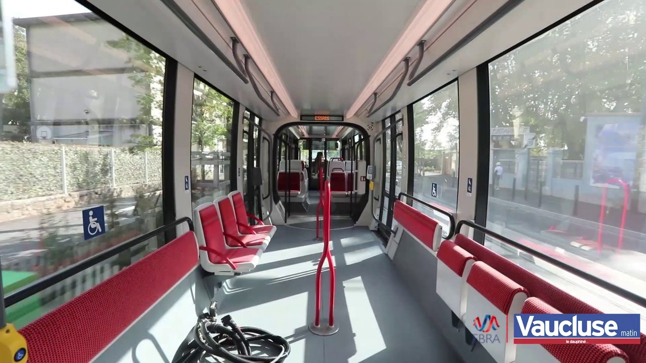 Avignon : à bord du tramway