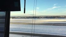 Un avion de chasse crée des Vortex de glace au décollage en Alaska !