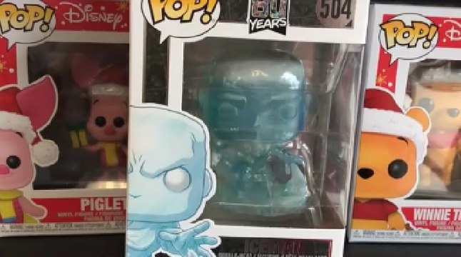 Marvel Iceman Funko Pop & Beast Vinyl Figures