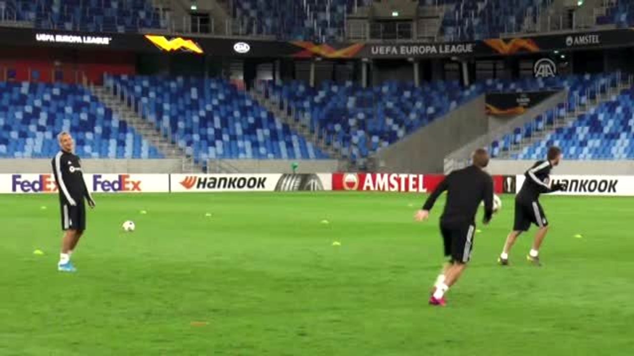 Beşiktaş, Slovan Bratislava maçı hazırlıklarını tamamladı