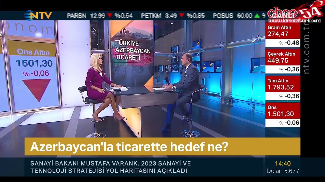 MELDA YÜCEL KOCAALP NTV FİNANS KAFE