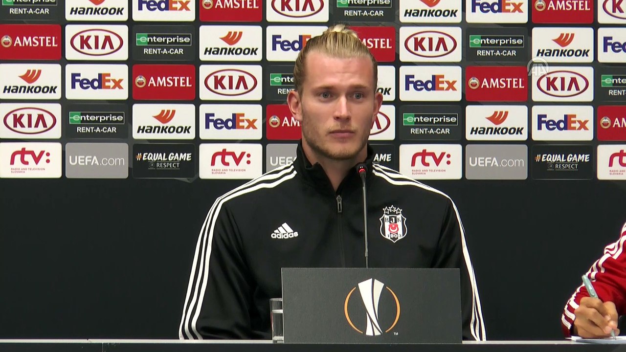 Slovan Bratislava-Beşiktaş maçına doğru - Loris Karius - BRATİSLAVA