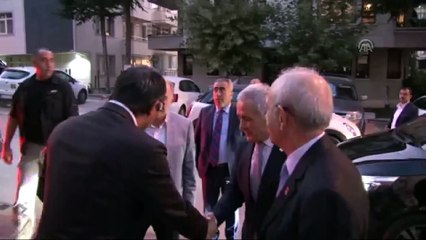 Kılıçdaroğlu'ndan taziye ziyareti - ANKARA