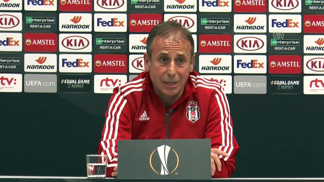 Slovan Bratislava-Beşiktaş maçına doğru - Abdullah Avcı - BRATİSLAVA