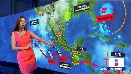 ¡Surge la tormenta tropical "Lorena" en el Pacífico mexicano!