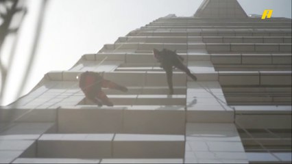 من الطابق 86 للأرض.. مغامرة لا تنسى لـ "سبايدر مان" عمان