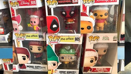 The Office ,Winnie The Pooh & DeadPool  Supper Holiday Xmas Funko Pop