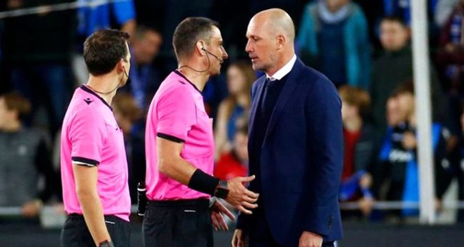 Club Brugge Teknik Direktörü Philippe Clement: Penaltımız verilmedi