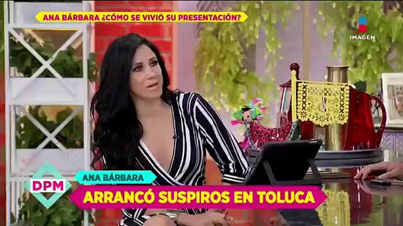 Así se vivió la presentación de Ana Bárbara en los festejos mexicanos
