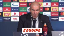 Zidane « Paris a été supérieur » - Foot - C1 - Real