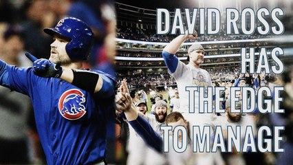 David Ross is flattered at the rumors to manage the Chicago Cubs