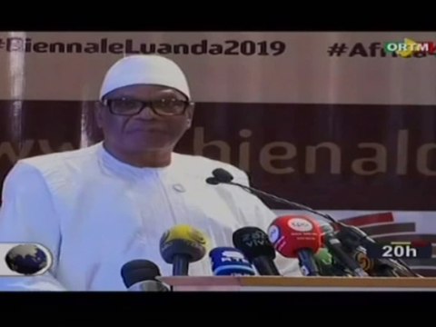 ORTM/Discours du Président, Ibrahim Boubacar KEITA à l’ouverture de la Biennale de Luanda