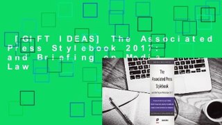 [GIFT IDEAS] The Associated Press Stylebook 2017: and Briefing on Media Law