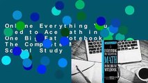Online Everything You Need to Ace Math in One Big Fat Notebook: The Complete Middle School Study