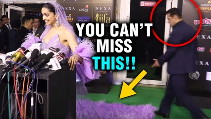 IIFA 2019 | Salman Khan's PRICELESS Expression Seeing Deepika Padukone's Dress