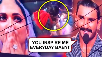 IIFA 2019 | Ranveer Singh KISSES Deepika | Ranveer’s Best Actor Award Speech For Padmaavat