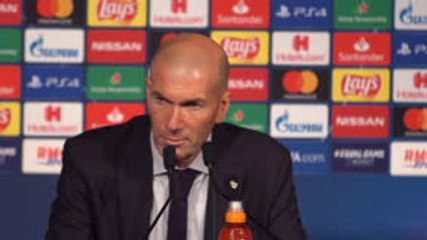 Groupe A - Zidane : "Incapables de mettre l'intensité nécessaire"