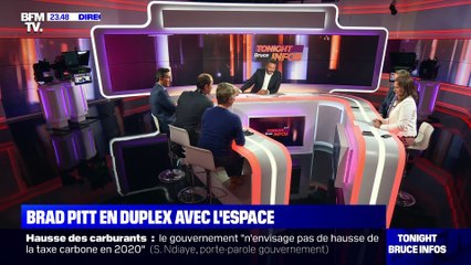 Brad Pitt en duplex avec l’espace - 18/09
