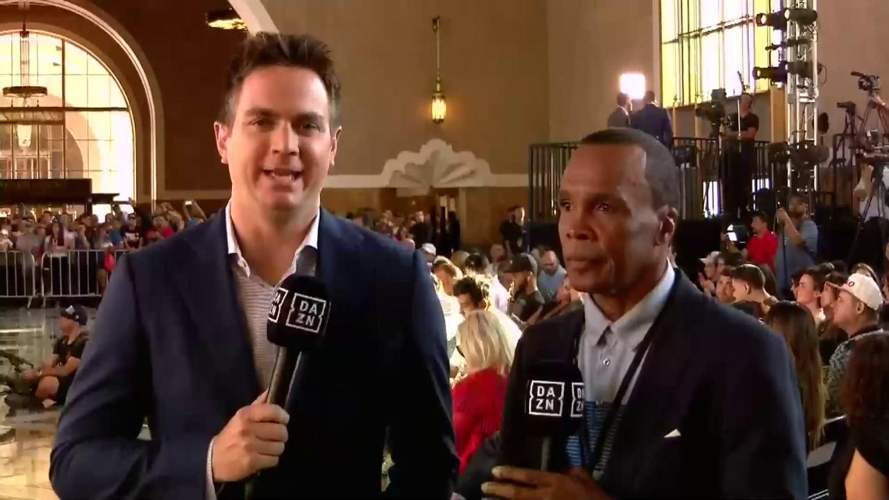 Chris Mannix interview with Sugar Ray Leonard