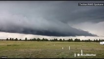 Watch as this storm passes right over your head