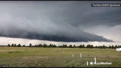 Watch as this storm passes right over your head