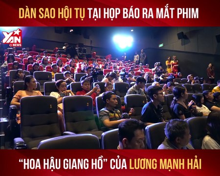 HỌP BÁO RA MẮT PHIM ''HOA HẬU GIANG HỒ'' QUY TỤ DÀN SAO KHỦNG-YANNEWS