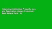 Licensing Intellectual Property: Law and Application (Aspen Casebook)  Best Sellers Rank : #4