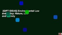 [GIFT IDEAS] Environmental Law and Policy: Nature, Law and Society