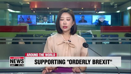 MEPs vote to support "orderly Brexit" based on Withdrawal Agreement