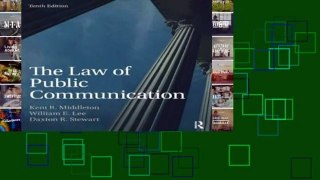 The Law of Public Communication  Review