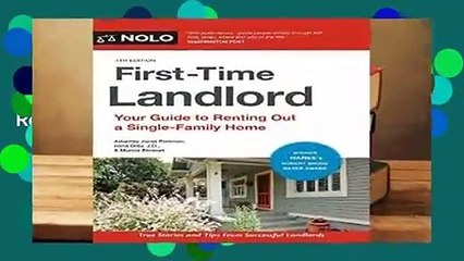 First-Time Landlord: Your Guide to Renting Out a Single-Family Home  Review