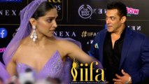 Salman Khan IGNORES Deepika Padukone At IIFA Awards 2019 | WATCH